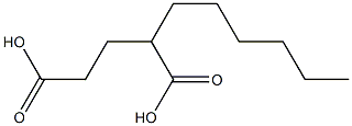 Nonane-1,3-dicarboxylic acid 구조식 이미지