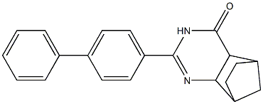 4-[4-Phenylphenyl]-3,5-diazatricyclo[6.2.1.02,7]undec-3-en-6-one Structure