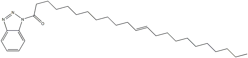 1-(1-Oxo-12-tricosenyl)-1H-benzotriazole 구조식 이미지