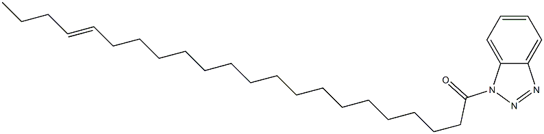 1-(1-Oxo-18-docosenyl)-1H-benzotriazole 구조식 이미지