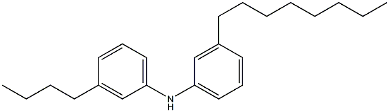 3-Butyl-N-(3-octylphenyl)aniline Structure
