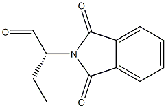 (+)-N-[(R)-1-Formylpropyl]phthalimide Structure