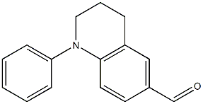 1-Phenyl-1,2,3,4-tetrahydroquinoline-6-carbaldehyde 구조식 이미지