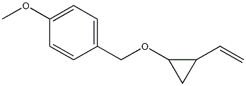 1-(4-Methoxybenzyloxy)-2-ethenylcyclopropane Structure