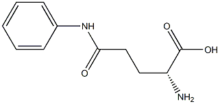 (R)-2-Amino-4-[(phenylamino)carbonyl]butanoic acid 구조식 이미지