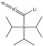 Diazo(triisopropylsilyl)(lithio)methane Structure