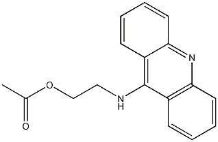 2-(9-Acridinylamino)ethanol acetate Structure