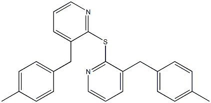 4-Methylbenzyl(2-pyridinyl) sulfide 구조식 이미지