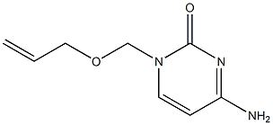 1-(2-Propenyloxymethyl)cytosine Structure