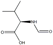 (R)-2-(Formylamino)-3-methylbutyric acid 구조식 이미지