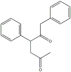 1,3-Diphenylhexane-2,5-dione Structure