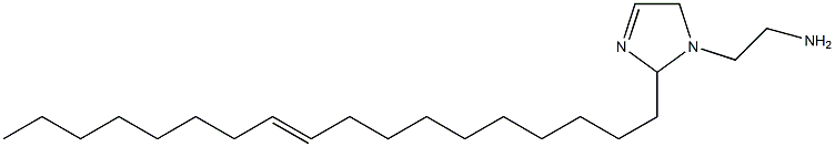 1-(2-Aminoethyl)-2-(10-octadecenyl)-3-imidazoline 구조식 이미지