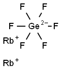 Rubidium hexafluorogermanate(IV) Structure