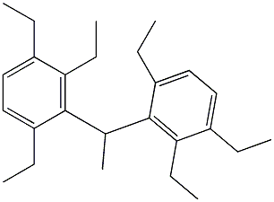 3,3'-Ethylidenebis(1,2,4-triethylbenzene) 구조식 이미지