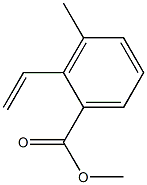 2-Ethenyl-3-methylbenzoic acid methyl ester 구조식 이미지