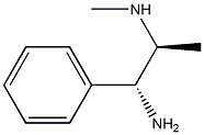 (1R,2S)-1-Phenyl-N'-methyl-1,2-propanediamine 구조식 이미지