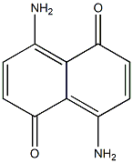 4,8-Diaminonaphthalene-1,5-dione 구조식 이미지