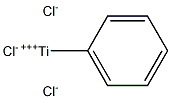 Phenyltitanium(IV) trichloride Structure