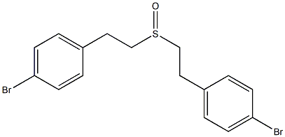 (4-Bromobenzyl)methyl sulfoxide Structure
