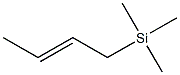 (2-Butenyl)trimethylsilane Structure