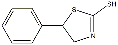 5-Phenyl-2-thiazoline-2-thiol Structure