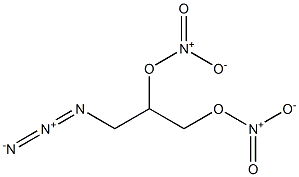 3-Azido-1,2-propanediol dinitrate Structure