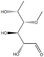 4-O-Methyl-6-deoxy-D-galactose 구조식 이미지