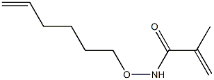 N-(5-Hexenyloxy)methacrylamide Structure