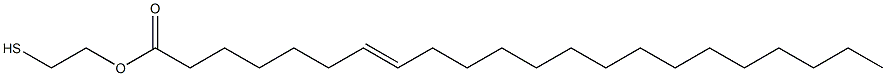 7-Docosenoic acid 2-mercaptoethyl ester 구조식 이미지