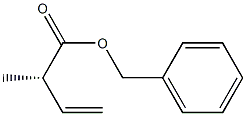 [S,(+)]-2-Methyl-3-butenoic acid benzyl ester Structure