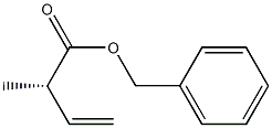 [S,(+)]-2-Methyl-3-butenoic acid benzyl ester 구조식 이미지