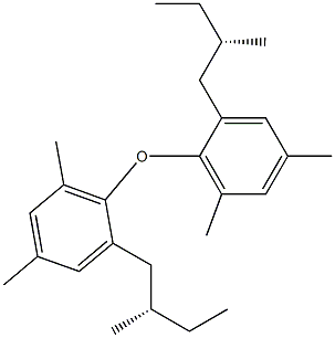 (+)-[(S)-sec-Butyl]mesityl ether Structure