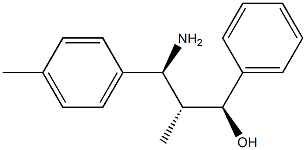 (1S,2R,3S)-3-Amino-2-methyl-1-phenyl-3-(p-tolyl)propan-1-ol 구조식 이미지