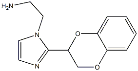 1-(2-Aminoethyl)-2-[(2,3-dihydro-1,4-benzodioxin)-2-yl]-1H-imidazole 구조식 이미지