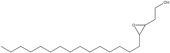 3,4-Epoxynonadecan-1-ol 구조식 이미지