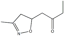 1-[(3-Methyl-4,5-dihydroisoxazol)-5-yl]butan-2-one Structure