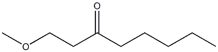 1-Methoxy-3-octanone Structure