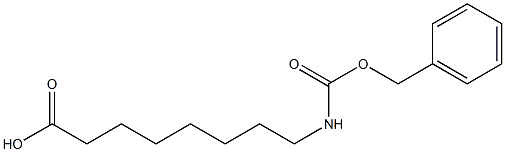 8-(Benzyloxycarbonylamino)octanoic acid Structure