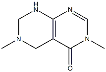3,6-Dimethyl-5,6,7,8-tetrahydropyrimido[4,5-d]pyrimidin-4(3H)-one 구조식 이미지