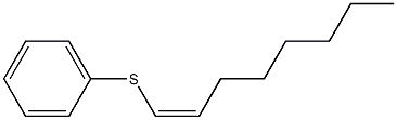 (Z)-1-(Phenylthio)-1-octene Structure