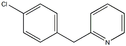 (p-Chlorobenzyl)pyridine 구조식 이미지