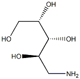 1-Amino-1-deoxy-L-ribitol 구조식 이미지