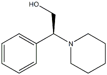 (S)-2-Phenyl-2-piperidinoethanol 구조식 이미지