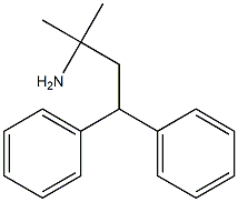 3,3-Diphenyl-1,1-dimethyl-1-propanamine 구조식 이미지