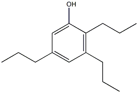 2,3,5-Tripropylphenol 구조식 이미지