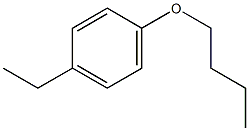 1-Ethyl-4-butoxybenzene 구조식 이미지