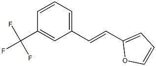 2-(3-(Trifluoromethyl)styryl)furan Structure