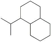 2-Isopropylbicyclo[4.4.0]decane 구조식 이미지