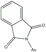 Phthalimidylgold(I) 구조식 이미지