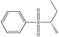[[(S)-1-Methylpropyl]sulfonyl]benzene Structure